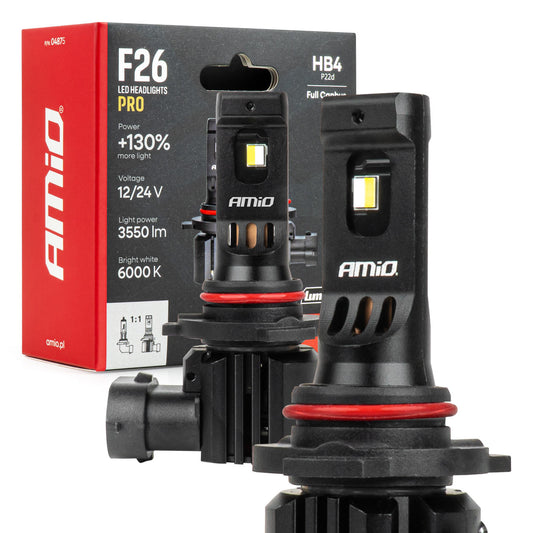 LED-polttimot F26 PRO LumiTec LIMITED +130% DUO FULL CANBUS HB4 12V 24V