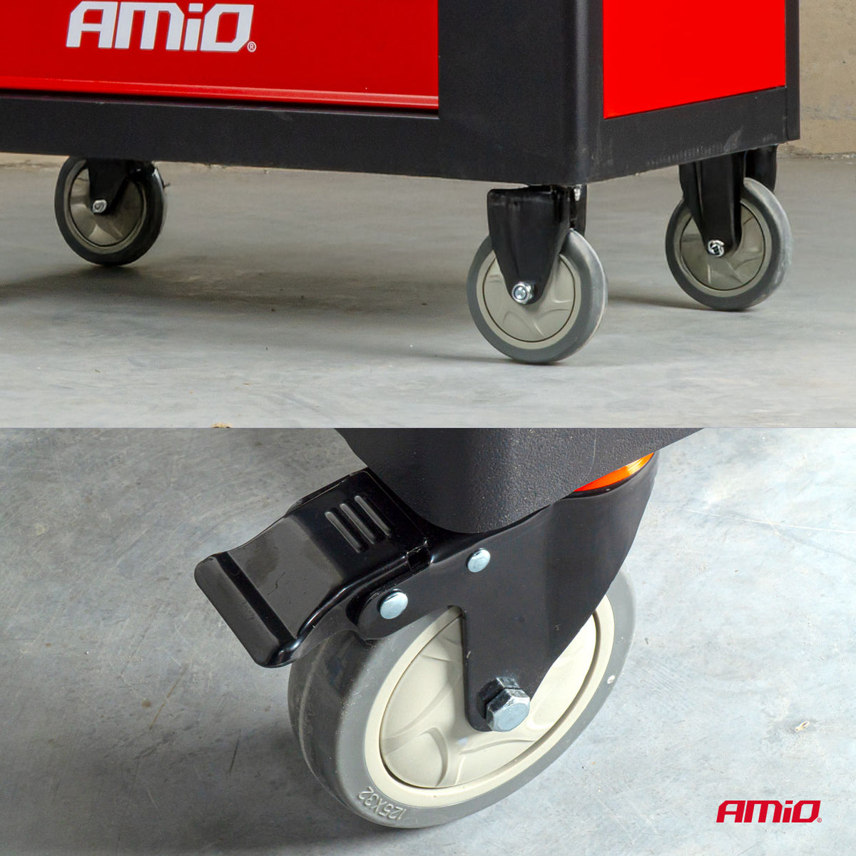 AMiO työkaluvaunu 840 × 460 × 870 mm – 04891
