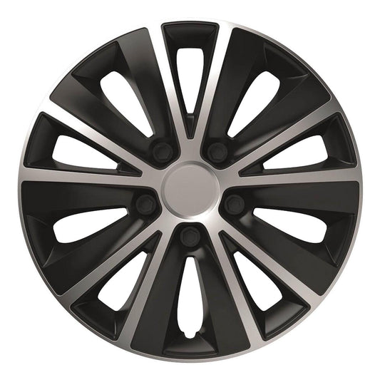 Pölykapseli Rapide 14" SILVER&amp;BLACK (musta ja hopea)