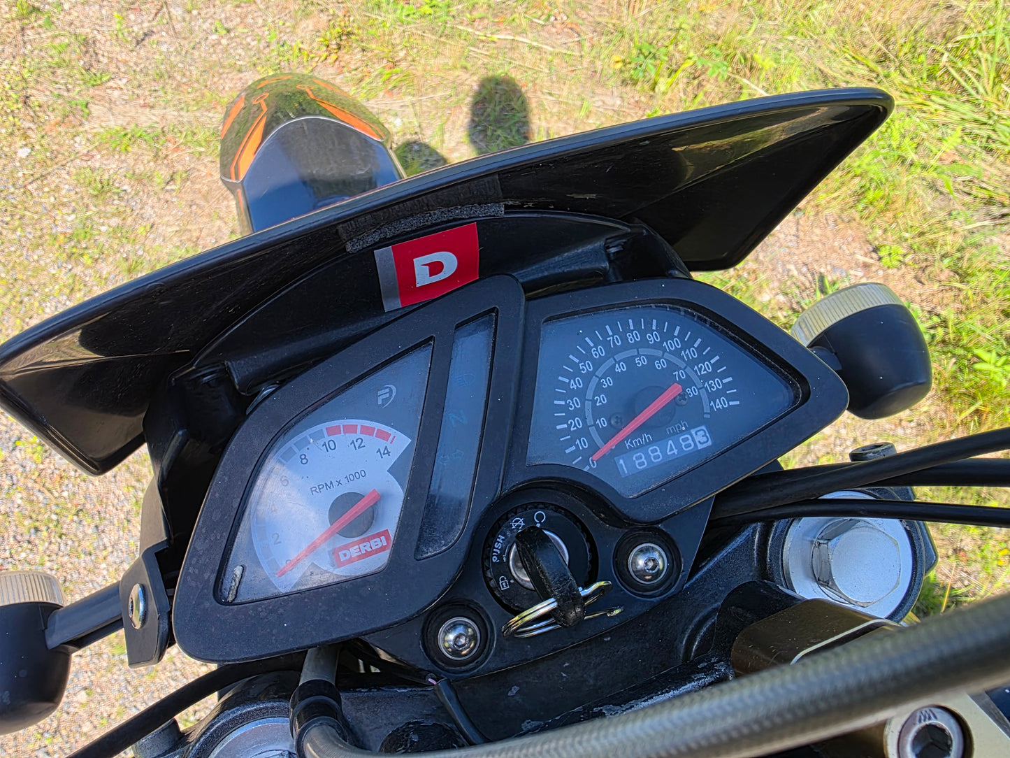 Derbi 125cc Senda SM Supermoto