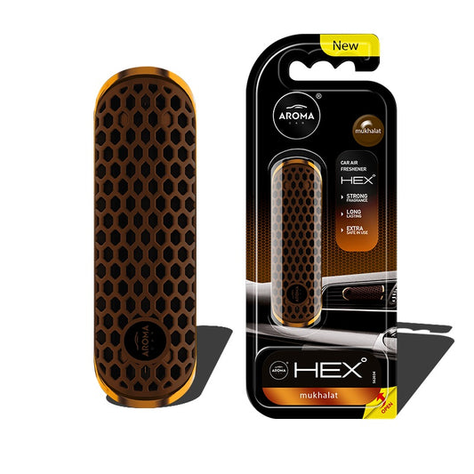 Auton ilmanraikastin AROMA FANCY SHAPES POLYMER HEX Mukhalat