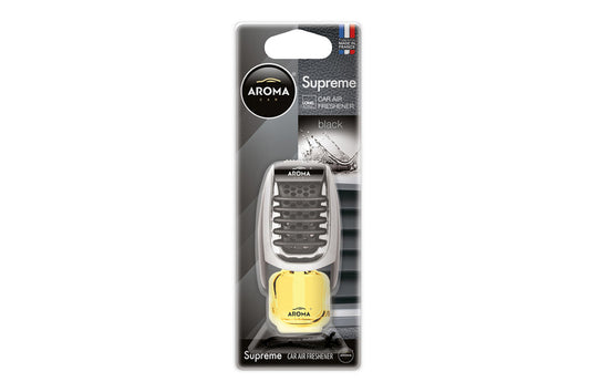 Auton ilmanraikastin AROMA SUPREME BLACK