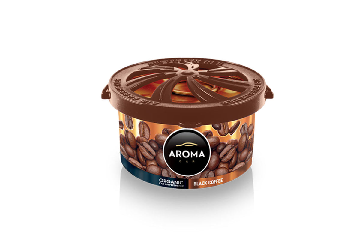 Auton ilmanraikastin AROMA ORGANIC Black coffee