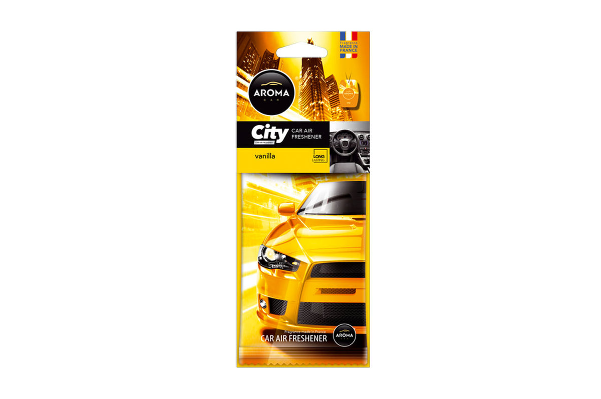 Auton ilmanraikastin Aroma City Card Vanilla