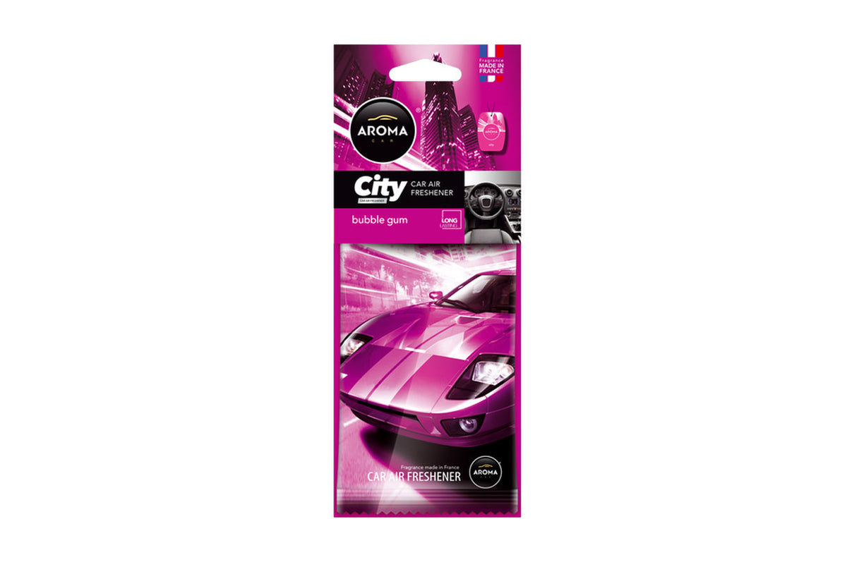 Auton ilmanraikastin Aroma City Card Bubble Gum