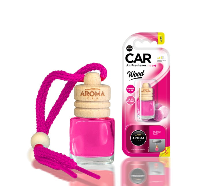 Auton ilmanraikastin AROMA WOOD BUBBLE GUM