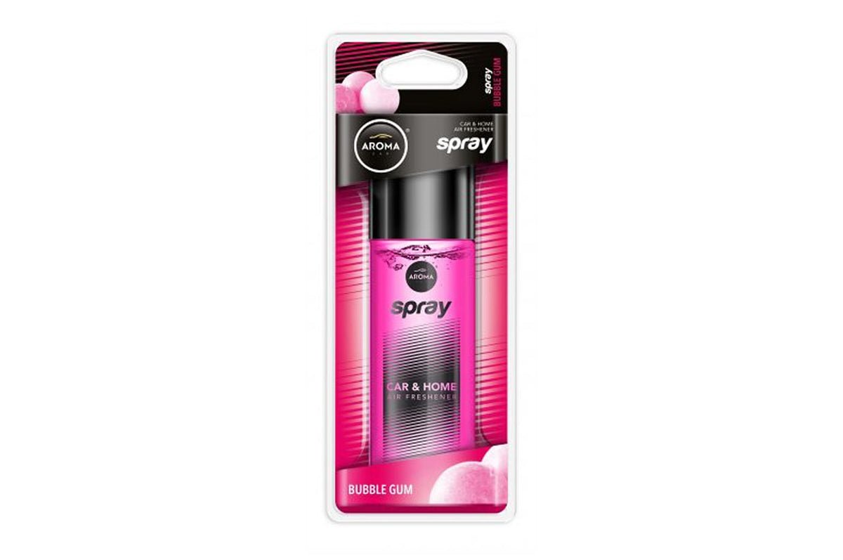 Auton ilmanraikastin AROMA SPRAY BUBBLE GUM