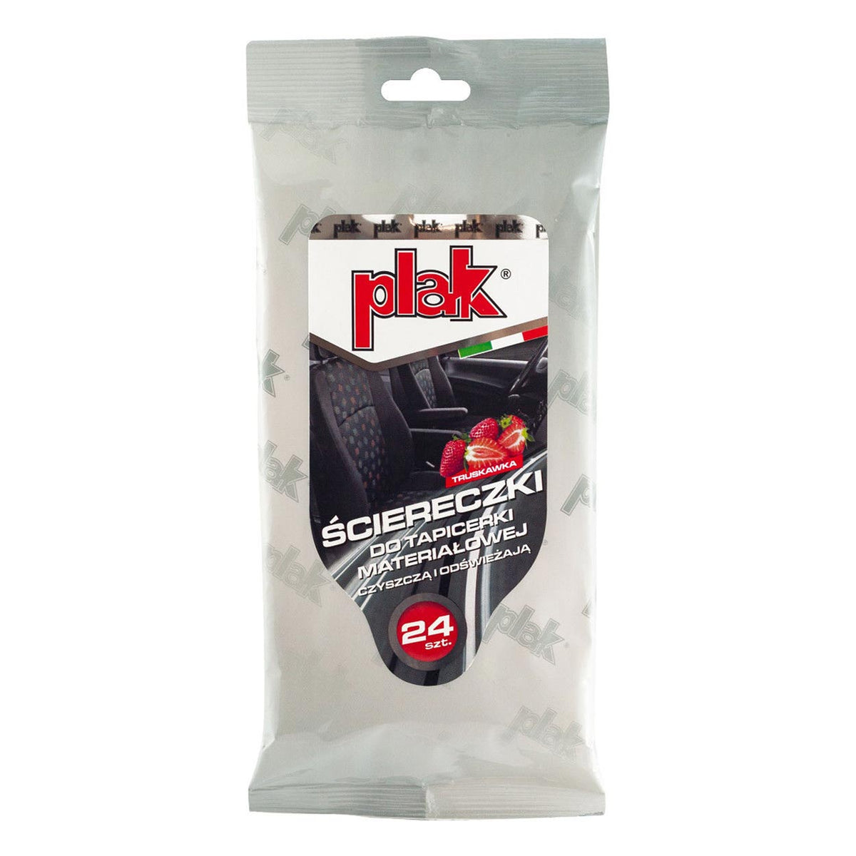 Plak Fabric verhoilupyyhkeet Mansikka 24 kpl