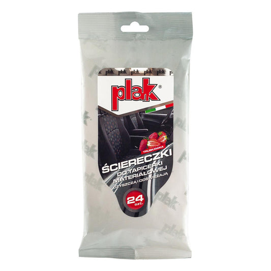 Plak Fabric verhoilupyyhkeet Mansikka 24 kpl