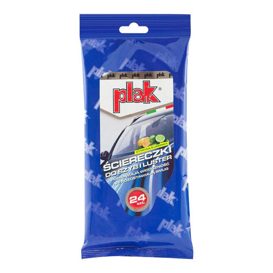 Plak Sitruuna ja Limetti lasipyyhkeet 24 kpl
