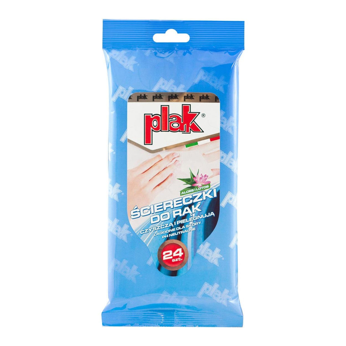 Plak Aloe ja Lotus käsipyyhkeet 24 kpl