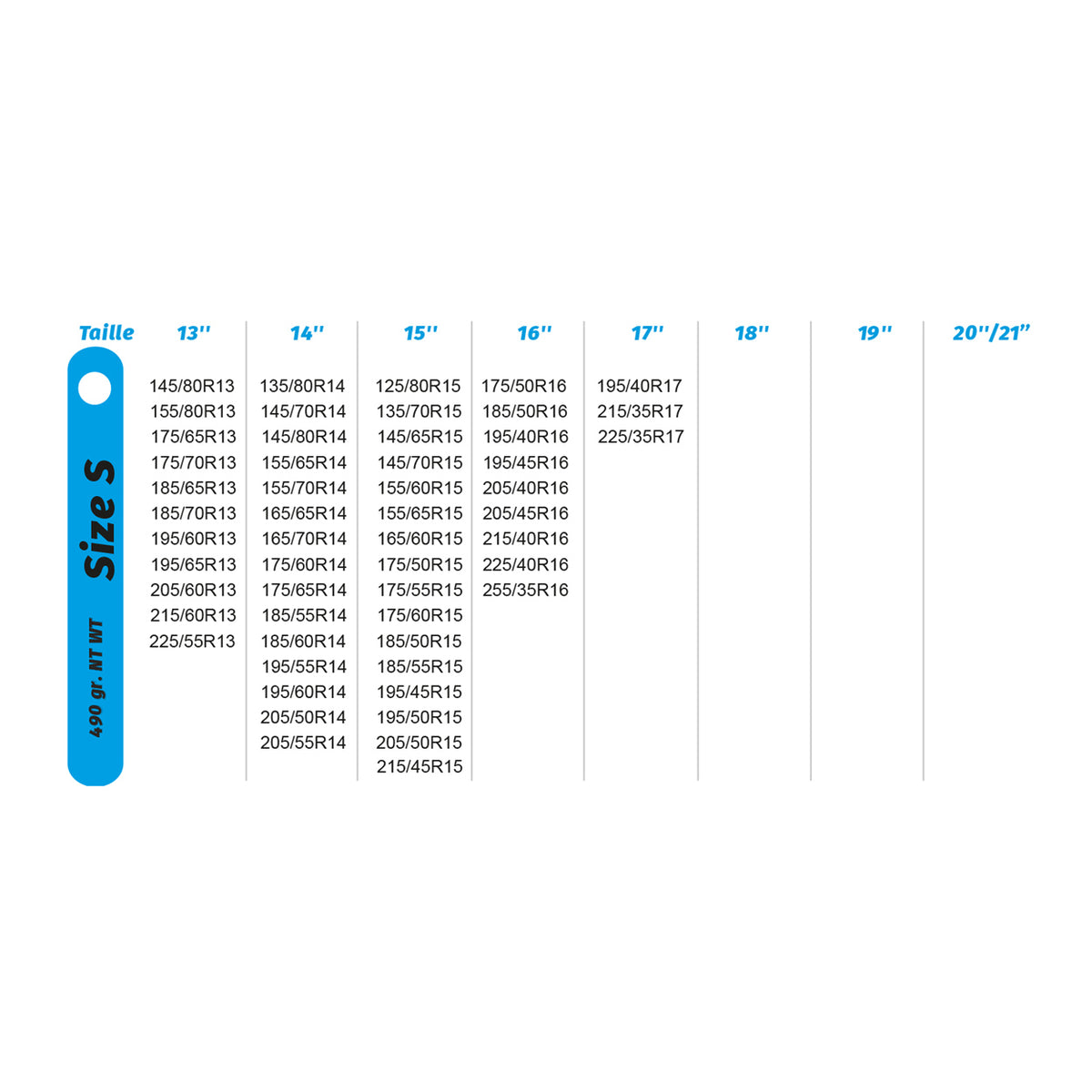 Tekstiililumiketjut Isse Easysock S, 2 kpl