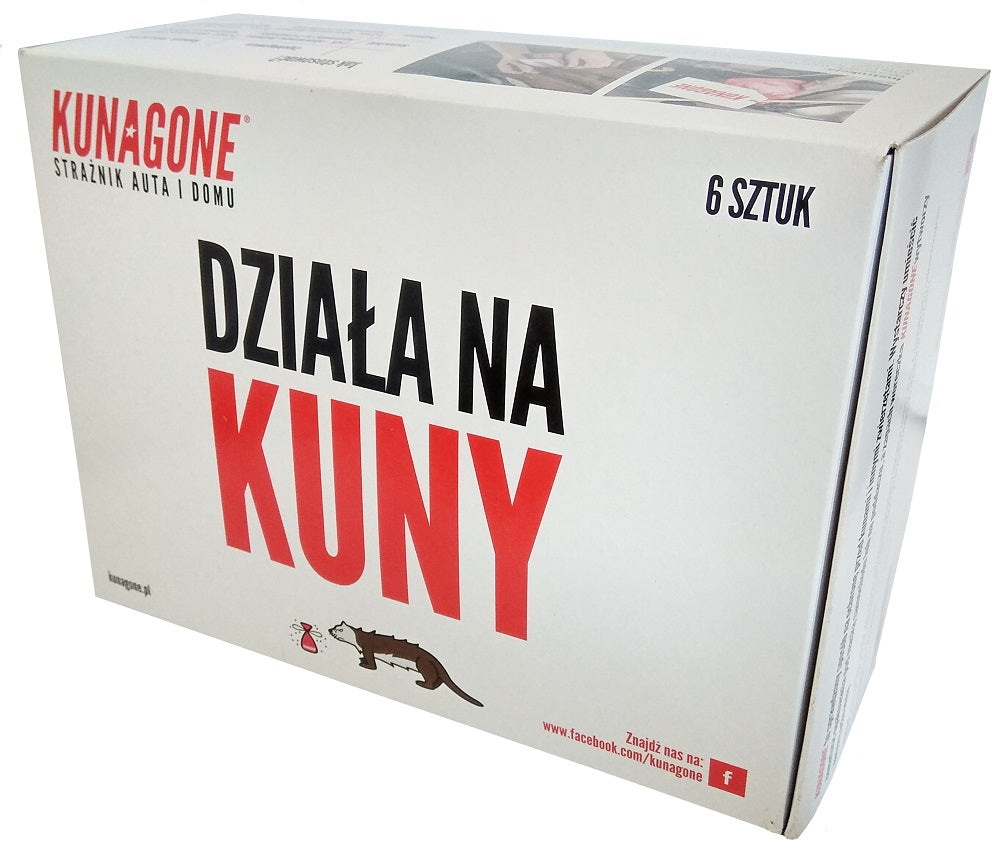 KUNAGONE näädänkarkote 6 kpl