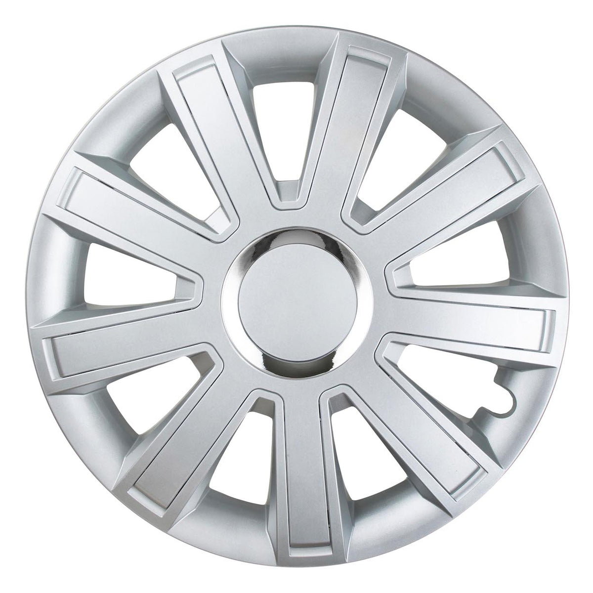 Pölykapseli FLASH 14" hopea