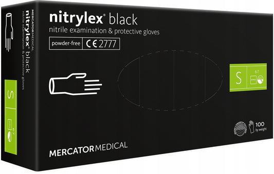 Nitriilihanskat Nitrylex Basic koko S, 100 kpl