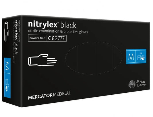 Nitriilihanskat Nitrylex Basic koko M, 100 kpl