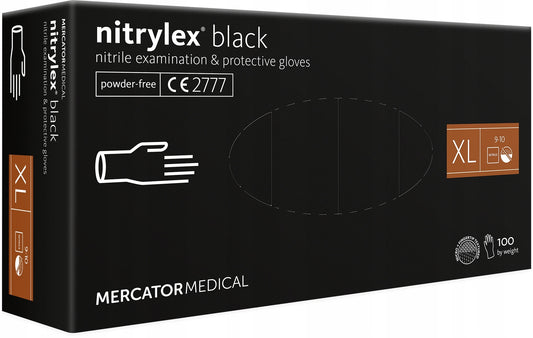 Nitriilihanskat Nitrylex Basic koko XL, 100 kpl