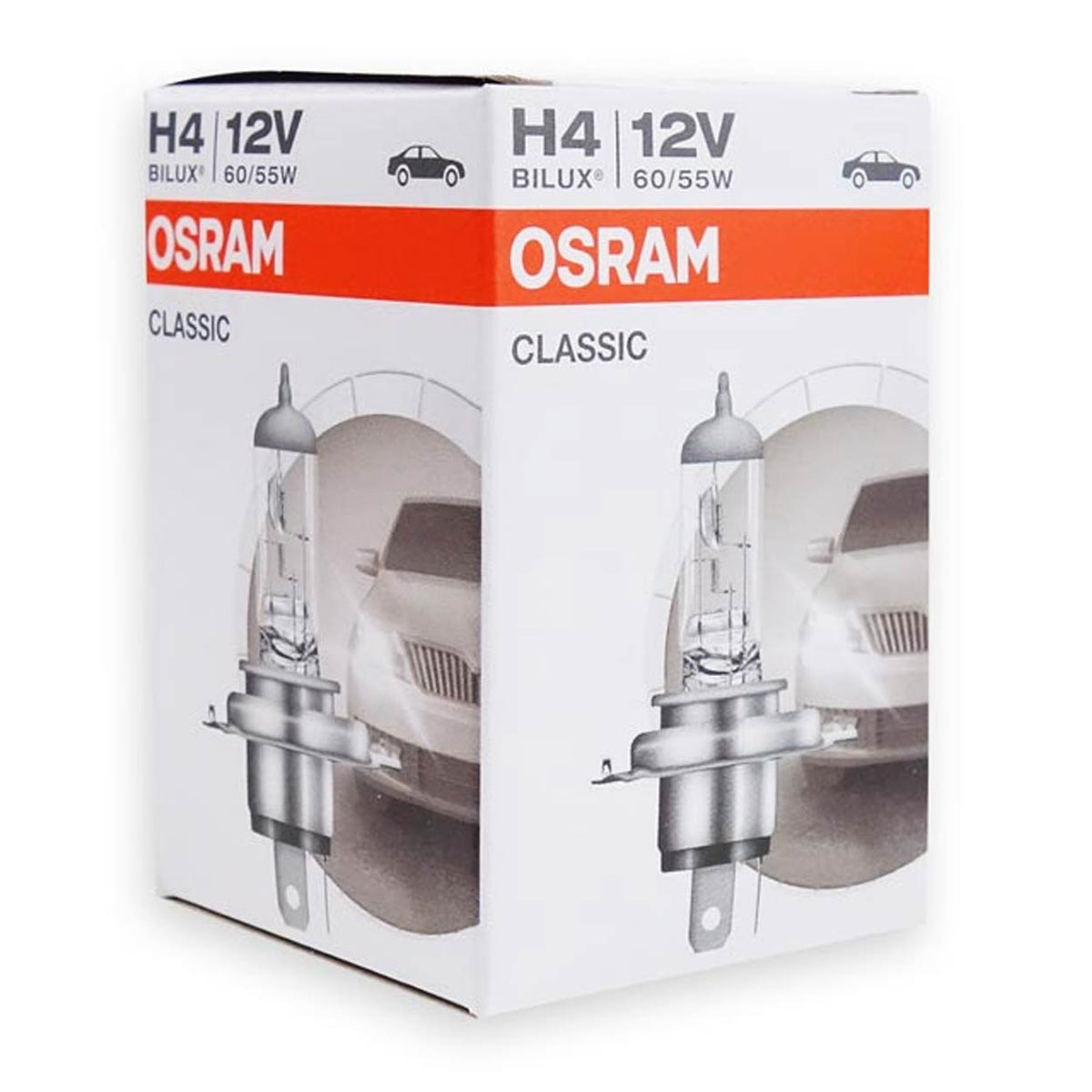 Halogeenipolttimo Osram Classic H4 12V 60/55W P43t