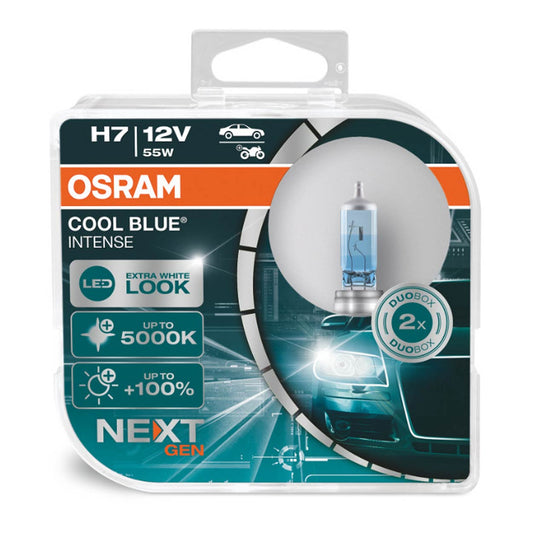 Halogeenipolttimo Osram H7 12 V 55 W PX26D Cool Blue NEXT GEN Gen 2 kpl