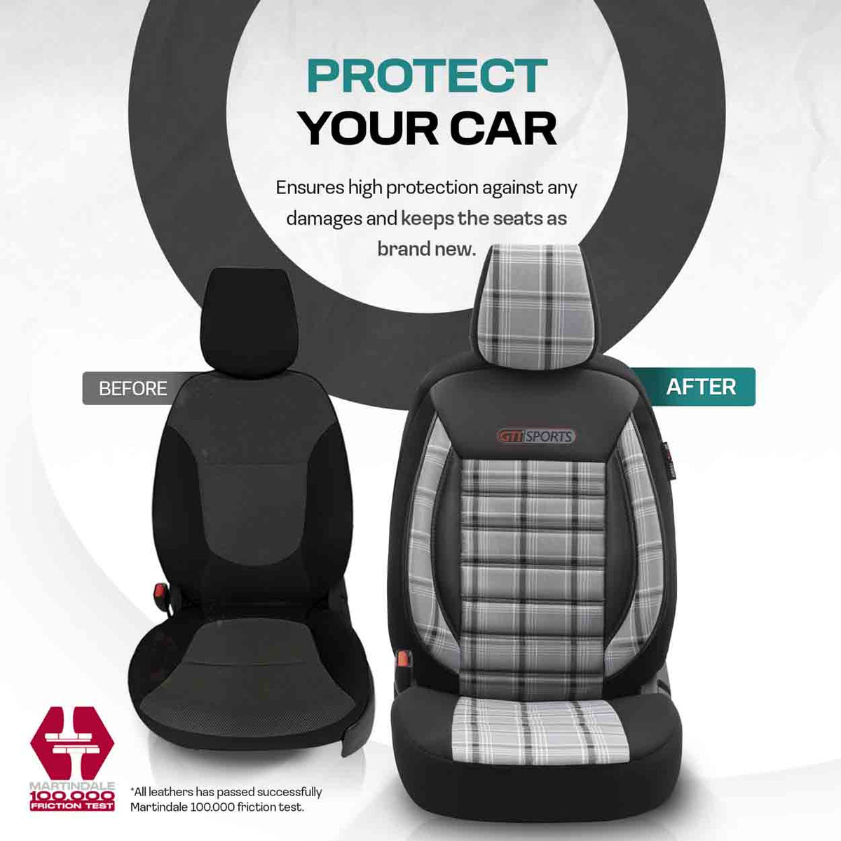 Istuinsuojasarja OTOM GTI 811 3-ZIP