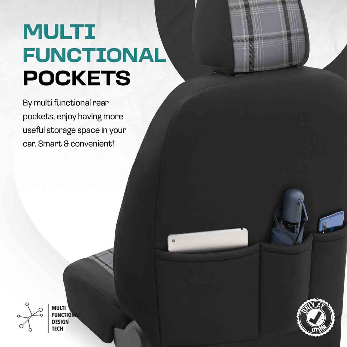 Istuinsuojasarja OTOM GTI 811 3-ZIP