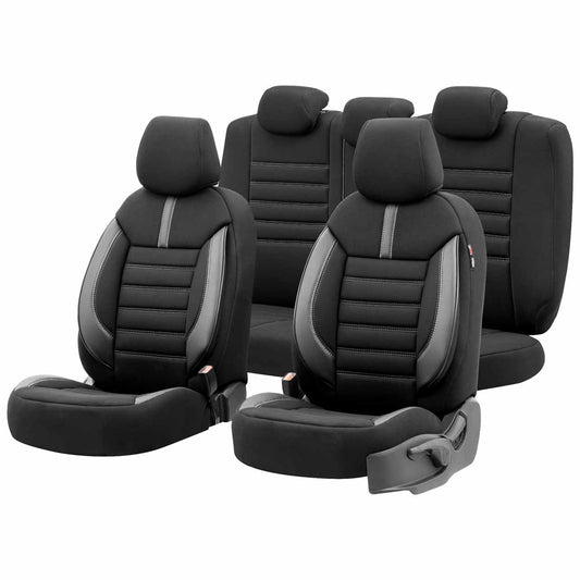 Istuinsuojasarja OTOM LIMITED 102 BLACK/GREY 3-ZIP