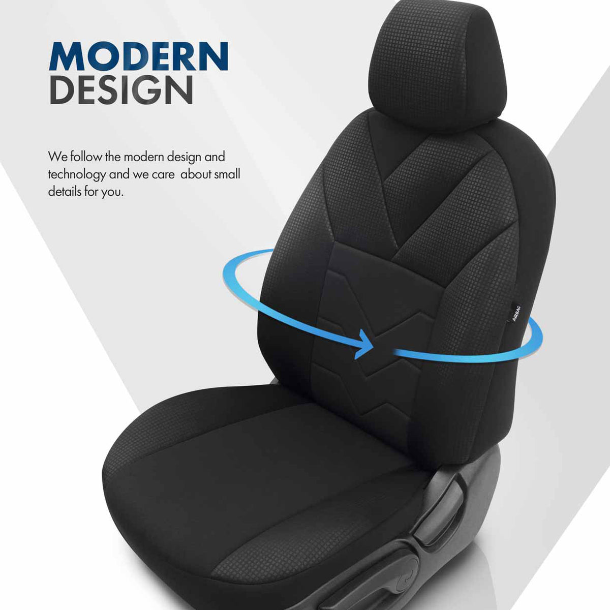 Istuinsuojasarja OTOM TEMPO 1501 BLACK NZ