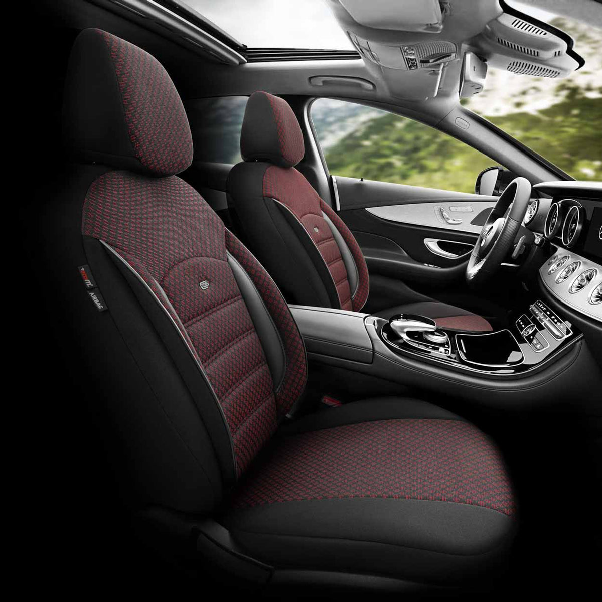 Istuinsuojasarja OTOM SPORT PLUS 103 BURGUNDY NZ