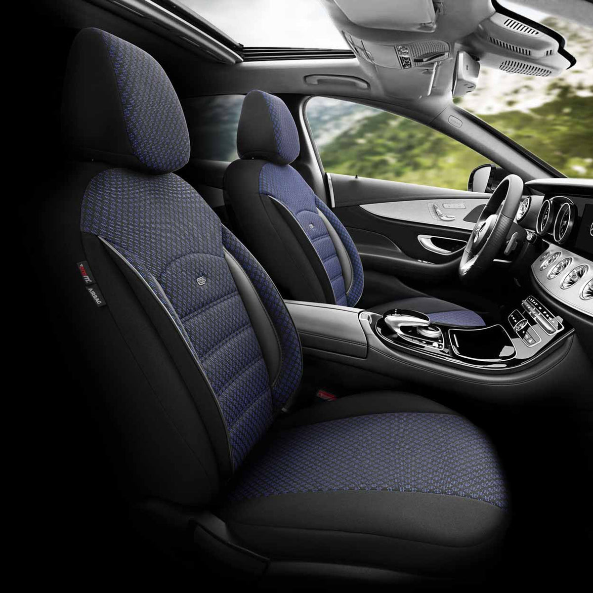 Istuinsuojasarja OTOM SPORT PLUS 104 BLUE NZ