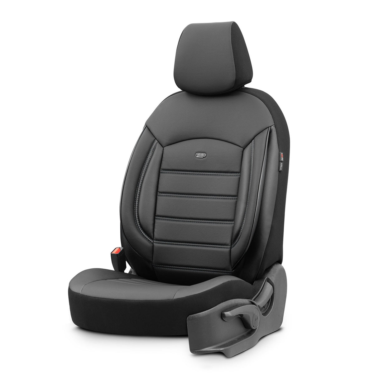 Istuinsuojasarja OTOM INSPIRE 3501 BLACK ECO-LEATHER 3-ZIP