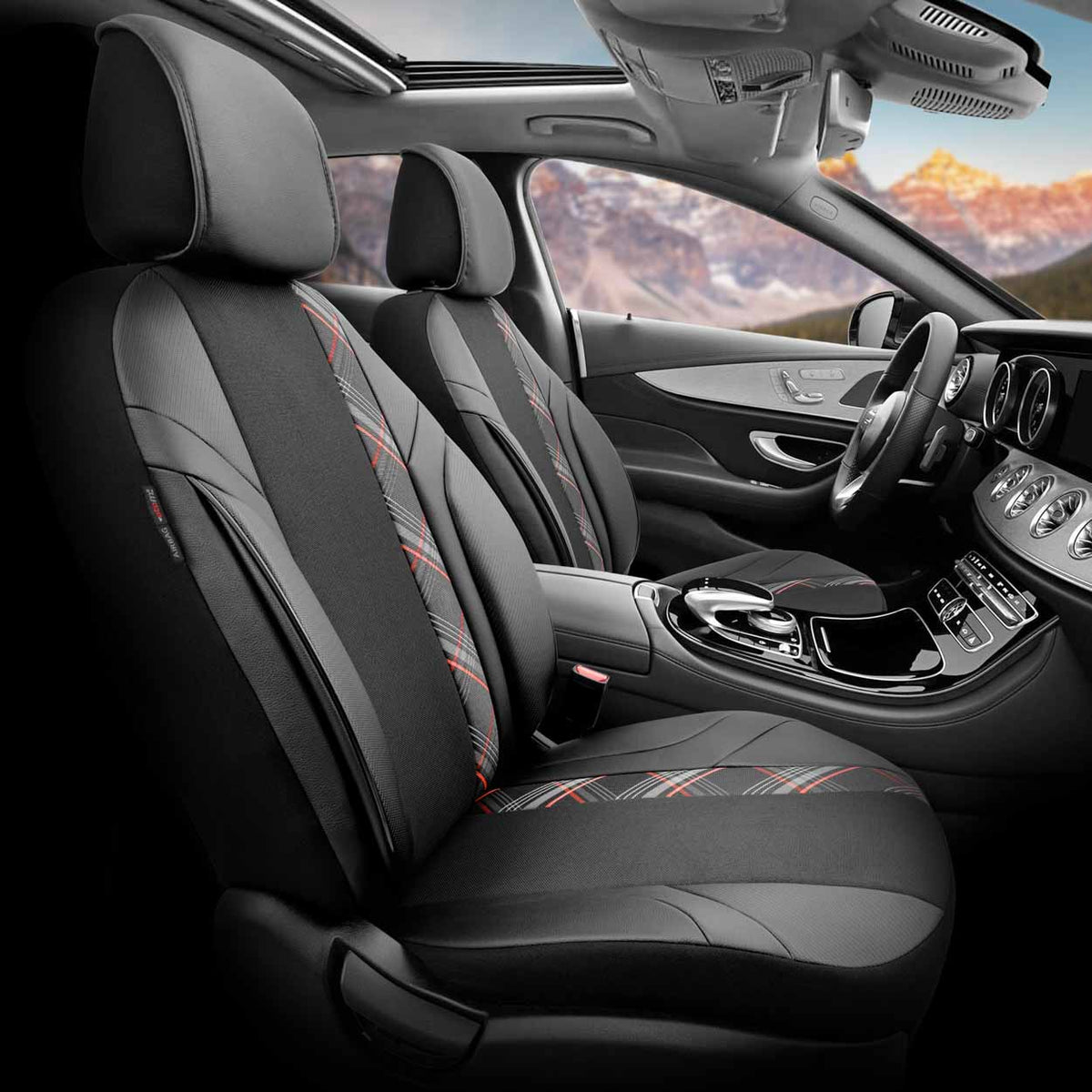 Istuinsuojasarja OTOM HORIZON 1801 RED 3-ZIP
