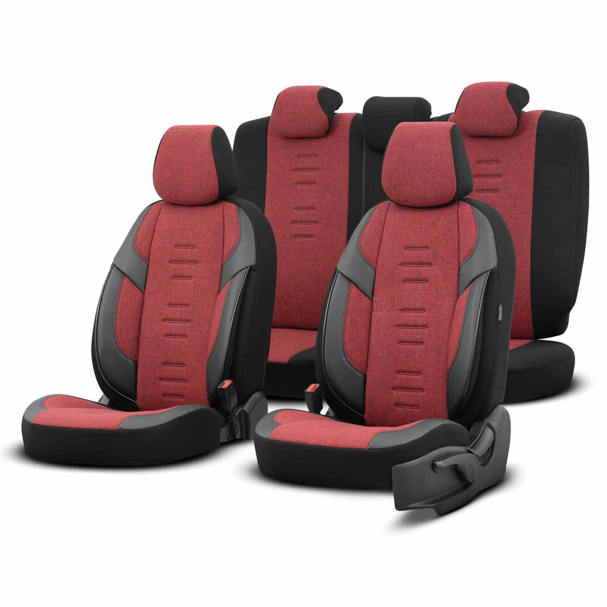 Istuinsuojasarja OTOM THRONE 103 RED 3-ZIP