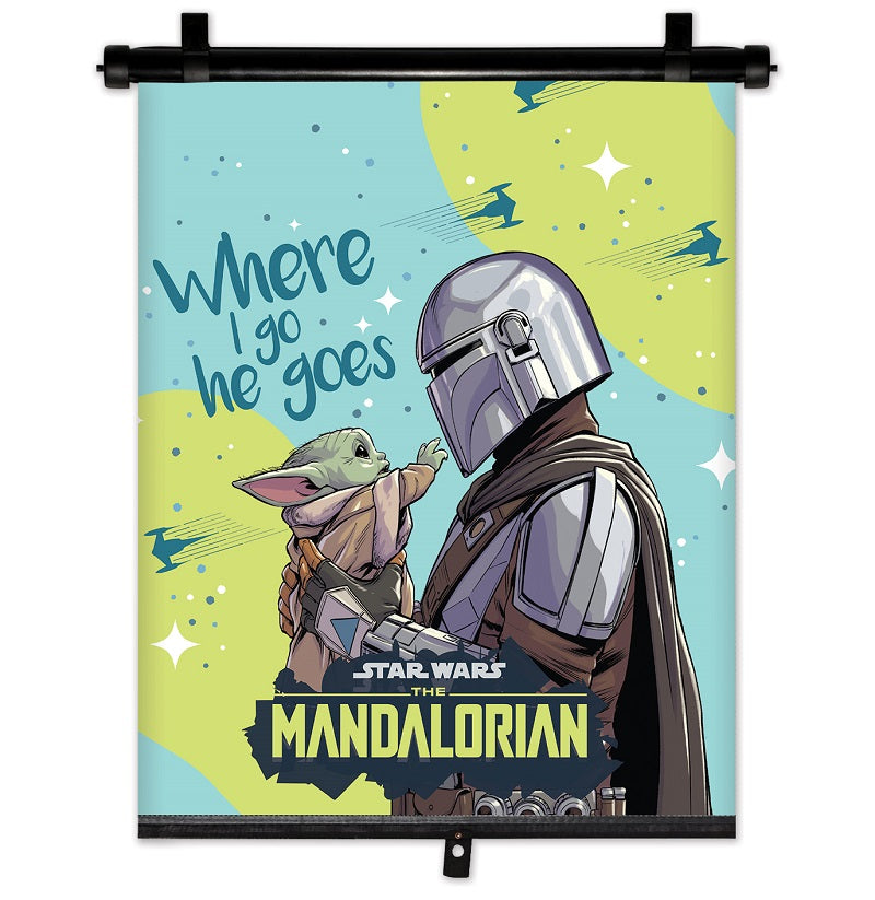 Aurinkosuoja 1 kpl 36x45cm The Mandalorian