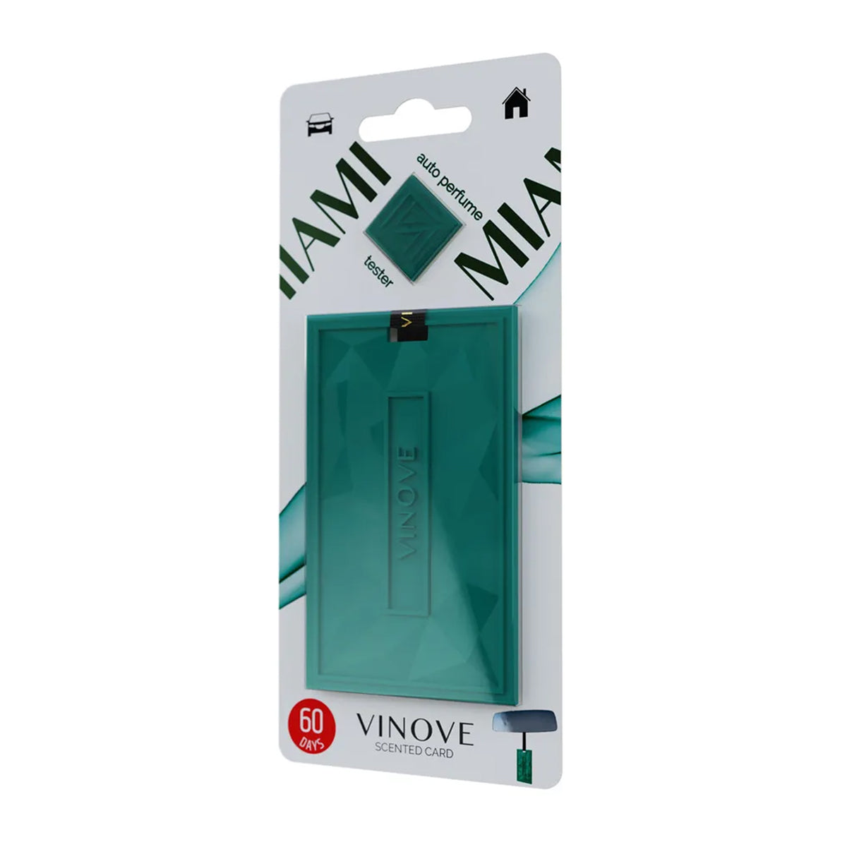 Vinove tuoksukorttiripustin autoon Miami Scented Card
