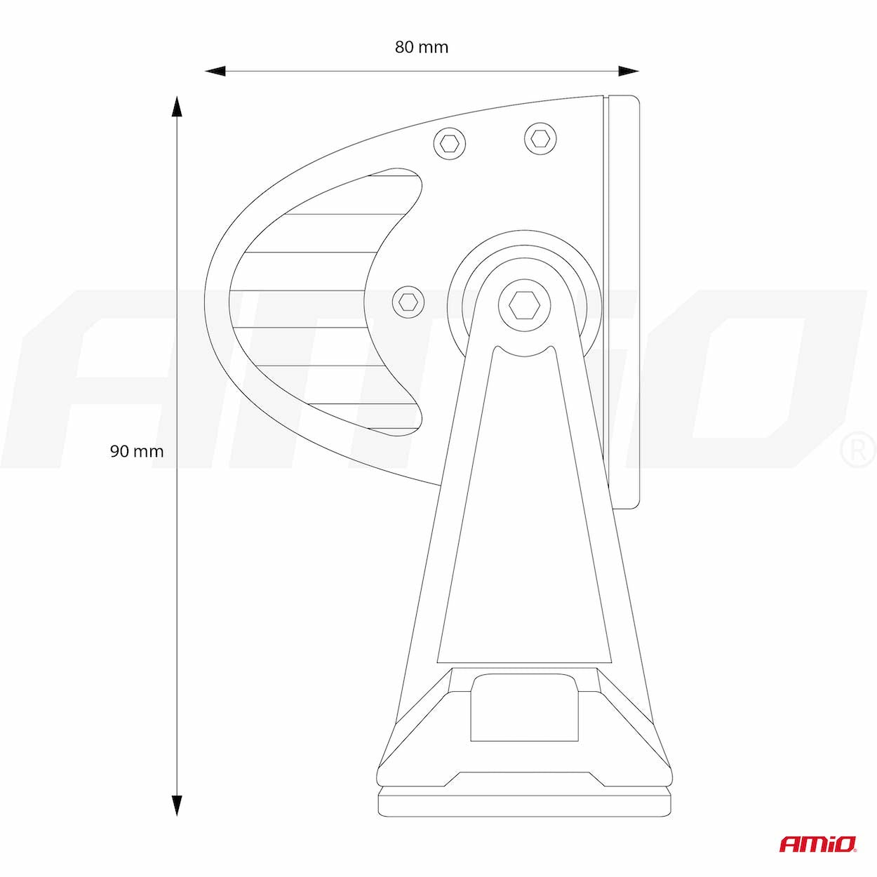 Työvalo-lista AWL23 24LED COMBO 9-36V